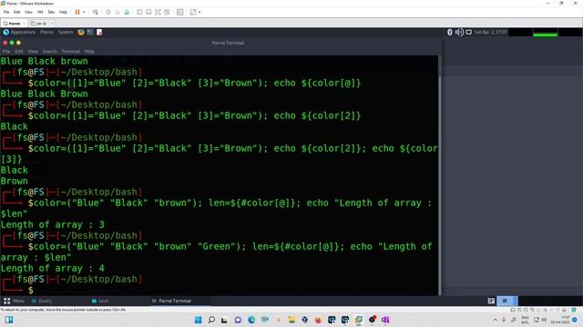 Array in Bash Scripting || Learn Bash Scripting in Hindi | fortify solutions смотреть онлайн