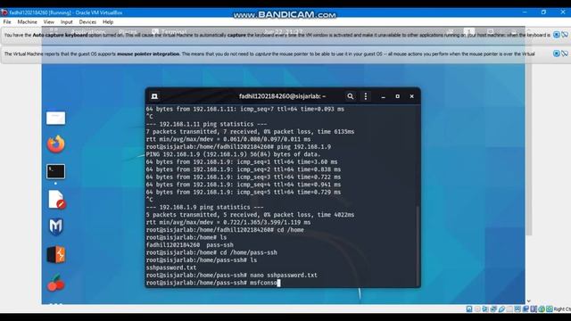 Implementasi SSH User Attack Dengan Metode Brute Force Menggunakan Metasploit pada Kali Linux смотреть онлайн