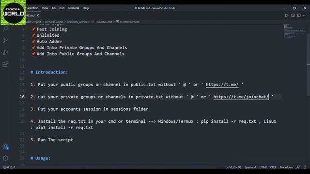 Telegram Auto Channels And Groups Joiner. смотреть онлайн