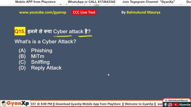 CCC Practice Class 7 || SEP/OCT 2021 || CCC Important Questions || CCC महत्वपूर्ण प्रश्न || GyanXp смотреть онлайн