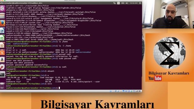 Linux#11 Kullanıcı Yönetimi смотреть онлайн