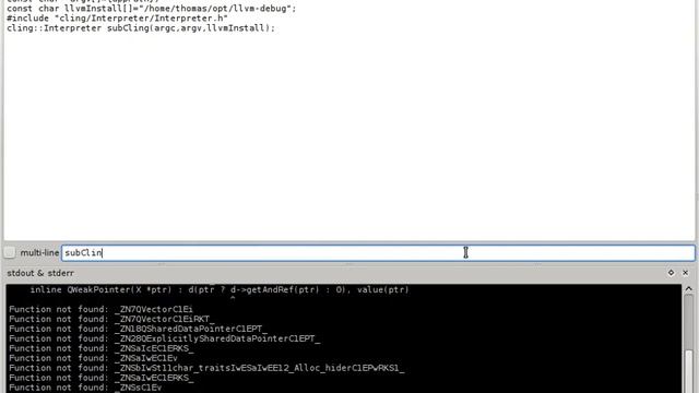 Qling/cling: recursive C++ interpreting :) смотреть онлайн