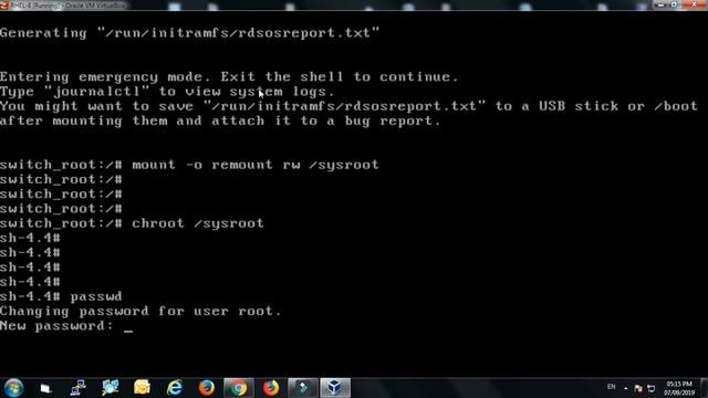 How to reset or recover root password of the rhel 8 and rhel 7 in Hindi and English. смотреть онлайн