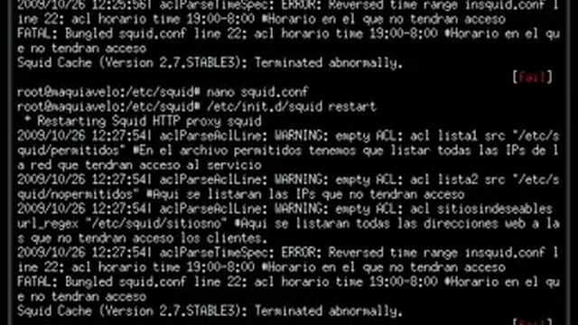 Configurar un servidor PROXY en Linux (Ubuntu) Parte 3 смотреть онлайн