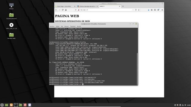 Servidor Web Apache en Linux Mint смотреть онлайн