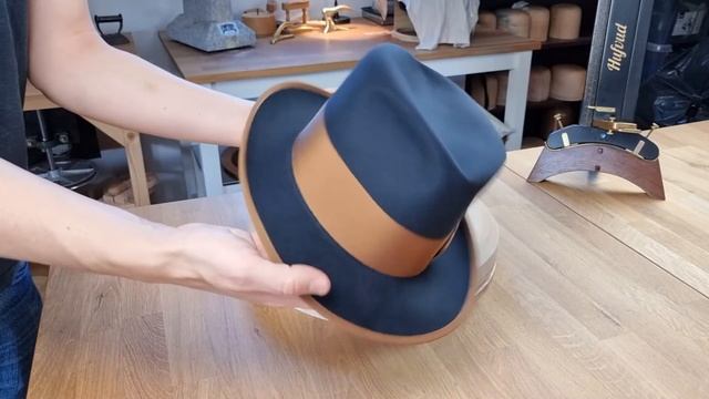 CUSTOM OLAV FEDORA | 50X BEAVER BLEND | STEEL COLOR смотреть онлайн
