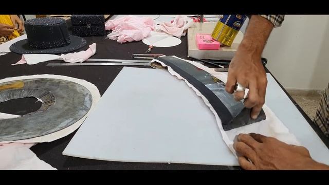 How to make a Hat 👒 #hats #Fedora #DIYHat #crinolinefascinator #diyfashion #millinery смотреть онлайн