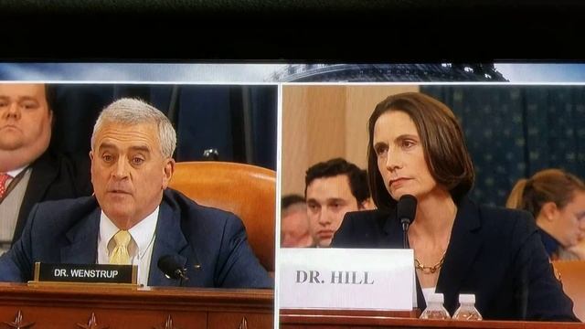 Rep. Brad Wenstrup R-OH, & Fiona Hill Impeachment Hearings Nov. 21 2019 смотреть онлайн