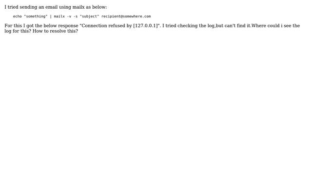 Unix & Linux: Unable to send mails using mailx command смотреть онлайн