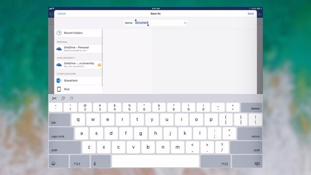 iOS 11 Files App and Word Demo смотреть онлайн