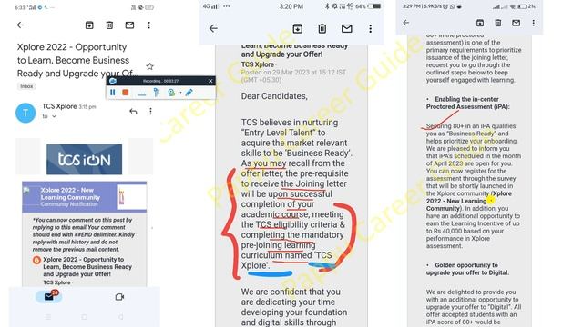 TCS Xplore IPA Digital Test Offer Upgrade Exam Scheduled 14 April'23 How to Register A Detailed Inf смотреть онлайн