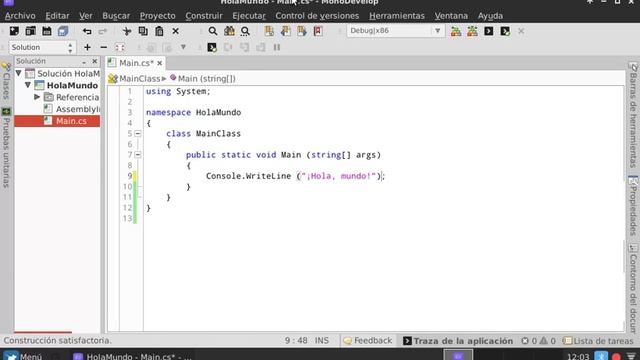 ¡Hola, mundo! | C# en Linux con MonoDevelop смотреть онлайн