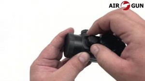 Коллиматорный прицел Red Dot 1x40RD закрытого типа на Weaver