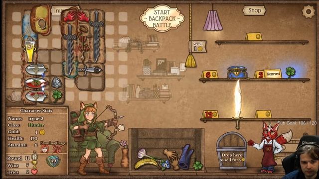 [Backpack Battles] Double Ripsaw? смотреть онлайн