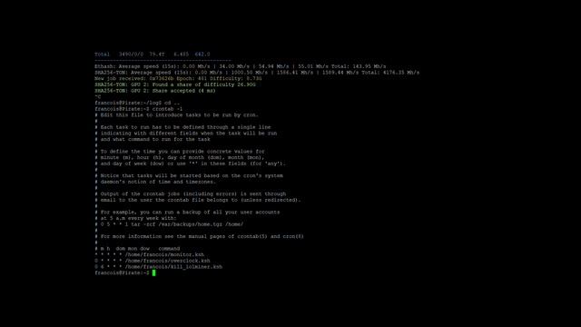 LE MINAGE SOUS UBUNTU SUITE (ET PARTAGE DE SCRIPTES) смотреть онлайн