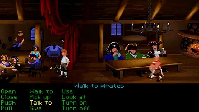 Secret of Monkey Island (VGA) Roland SCC-1 (Intro,outlook,scumm-bar,map,circus) mt32-scmode смотреть онлайн