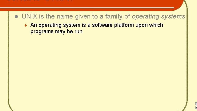 Lesson3.What is UNIX.mov смотреть онлайн