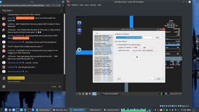a chat with buds installing tiny-core linux смотреть онлайн