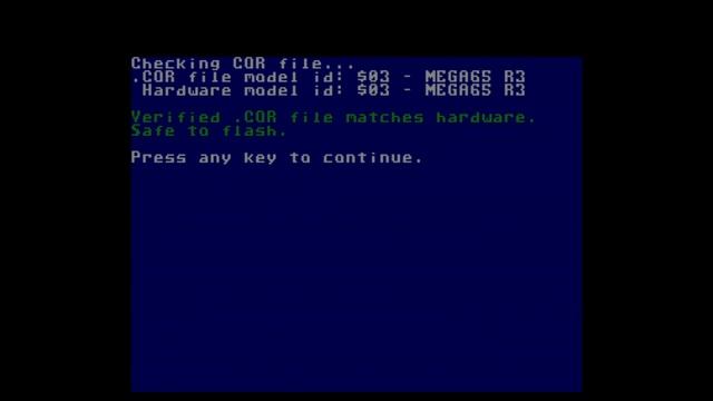 MEGA65 Tutorial - Core Installation