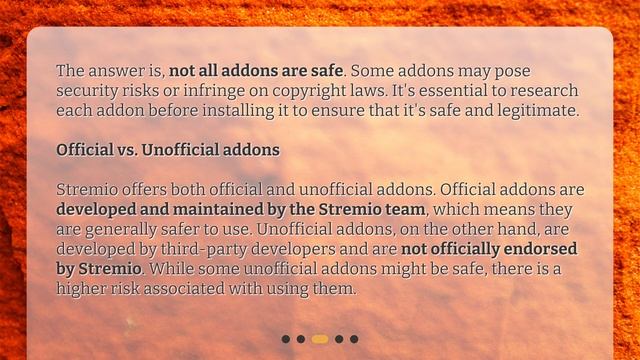Is it safe to use addons on Stremio? смотреть онлайн
