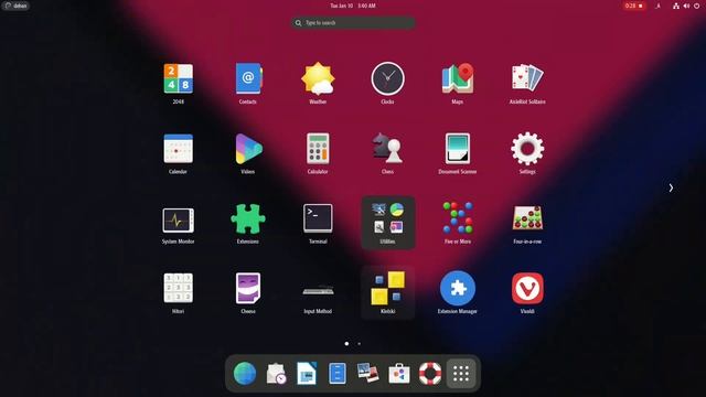 Debian testing "bookworm" смотреть онлайн