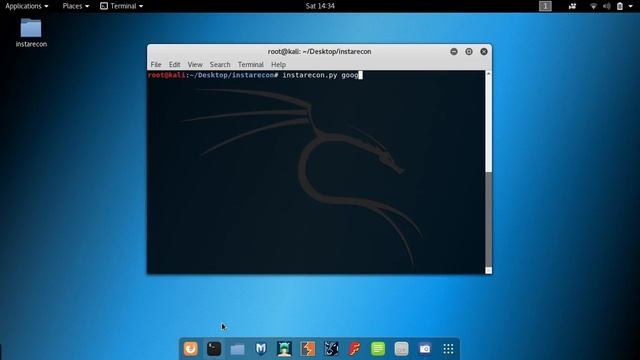 Kali Linux InstaRecon смотреть онлайн