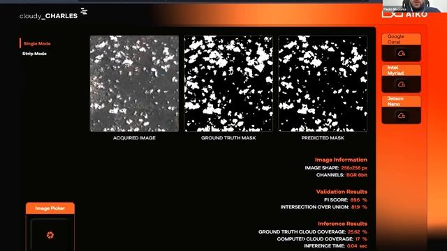 cloudy_CHARLES: the onboard app for Earth Observation missions - with AIKO смотреть онлайн