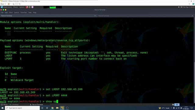 [Metasploit Lab] TheFatRat + Payload Bruteforce TCP Parrot OS 2021 #2 смотреть онлайн