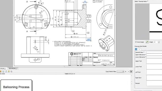 Use Case - Characteristic Identification Process with CAD Neutral PDF and TIFF data смотреть онлайн