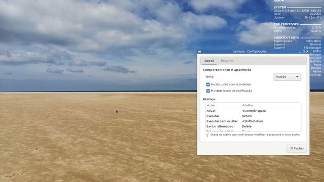 SYNAPSE - um menu de sistema a velocidade da luz! (para Linux) смотреть онлайн