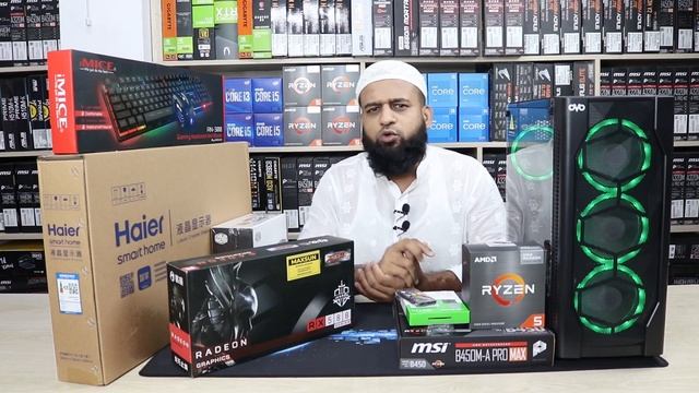 বাজেট গেমিং পিসি । RX580 8GB Budget Gaming PC Build with Ryzen 5 5600 ।Freefire Gaming PC смотреть онлайн