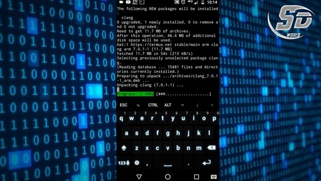 How to run C language in termux || clang || SD World presents || смотреть онлайн
