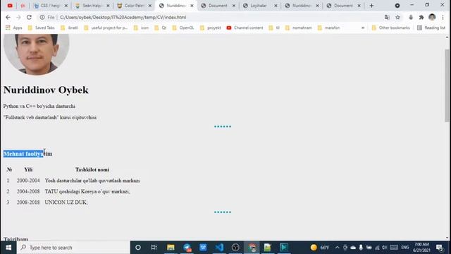 3.3 External CSS смотреть онлайн