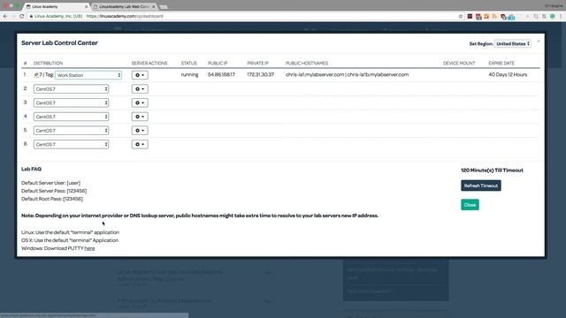 Guide to Linux Academy: How to use Server Labs смотреть онлайн