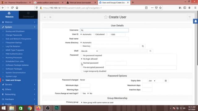 installasi webmin смотреть онлайн
