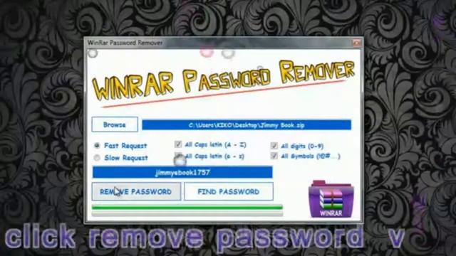 Remove rar file password смотреть онлайн