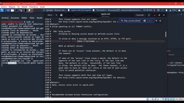 Configuración Básica de servidor proxy (kali linux) смотреть онлайн