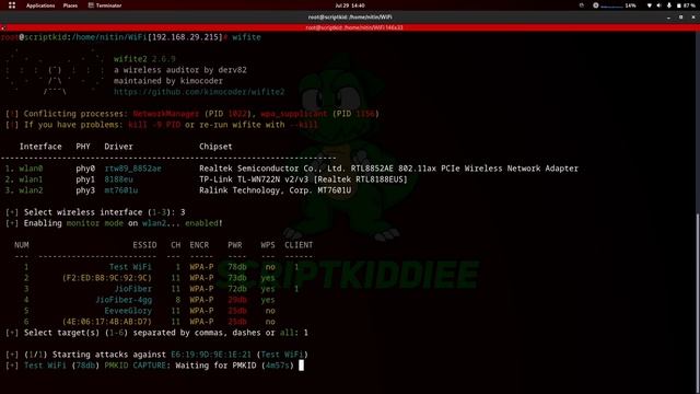 Unbelievable WiFi Hacking Secrets Revealed: Watch How Wifite2 Cracks Wi-Fi Networks Instantly! смотреть онлайн