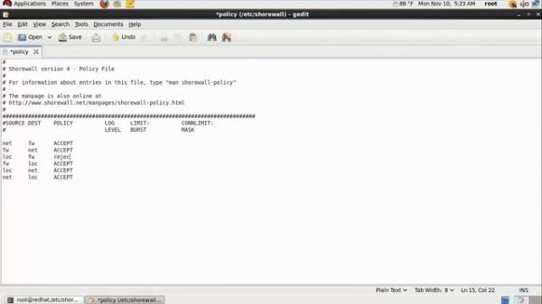 Shorewall Firewall  Installation with Squid Proxy