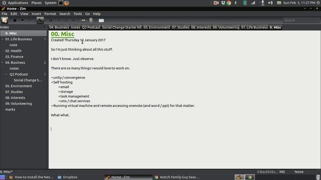 zimwiki - an evernote onenote replacement? смотреть онлайн