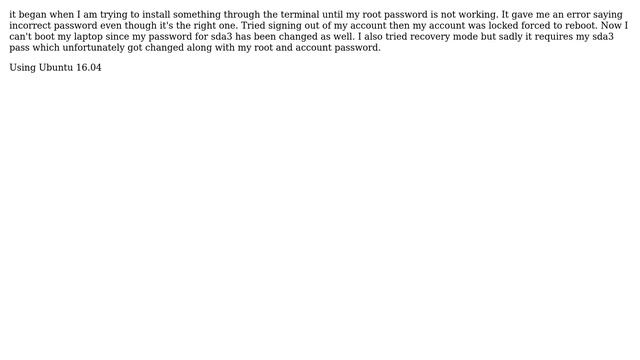 Ubuntu: Bypass Sda3_crypt in Recovery mode смотреть онлайн