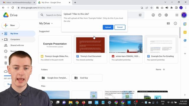 How To Upload A Folder To Google Drive смотреть онлайн