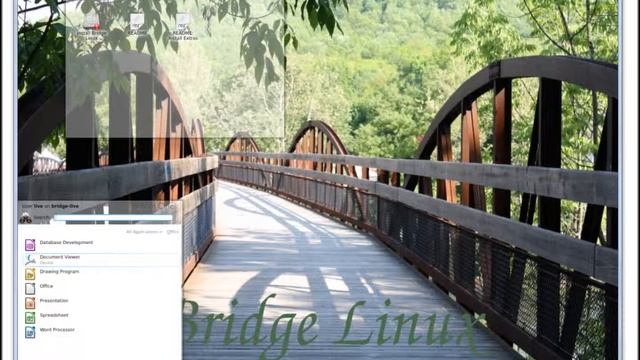 Bridge Linux 2012.8 KDE Presentation смотреть онлайн