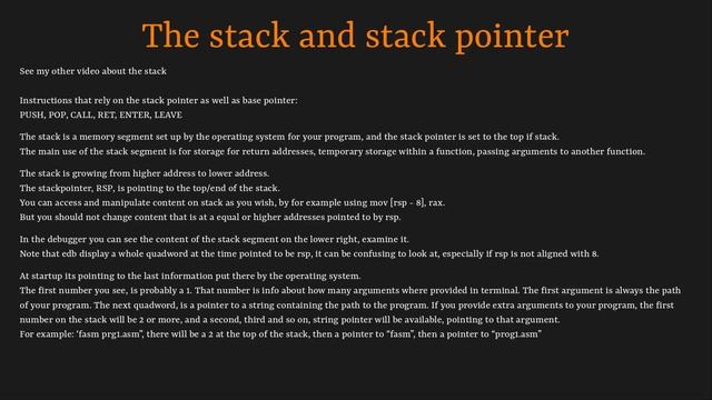 x86-64 Assembly programming Linux - Part 2 - Basic Assembly and Fasm смотреть онлайн