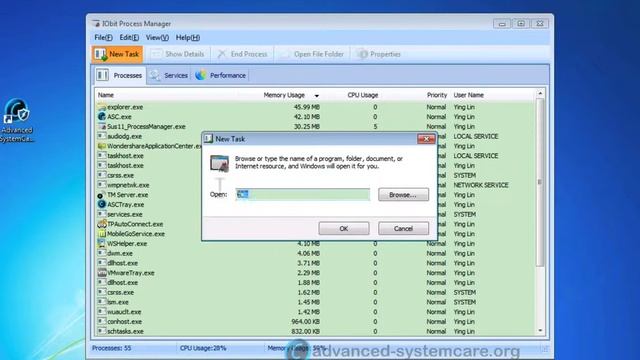 How to Manage Running Processes and Services by IObit Advanced SystemCare 6 Ultimate? смотреть онлайн