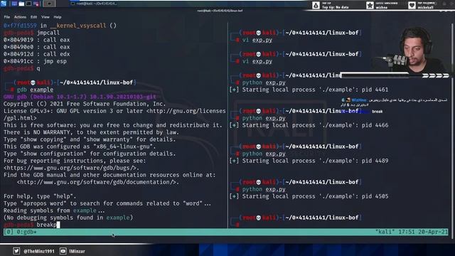 #0x41414141 الحلقة الرابعة Linux Buffer Overflow смотреть онлайн