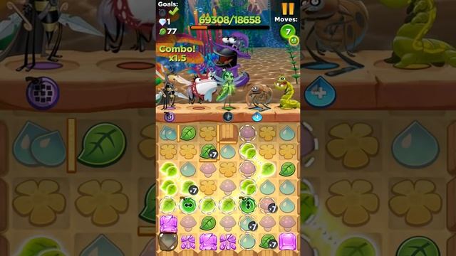 Best Fiends 733 walkthrough ios android gameplay HD смотреть онлайн