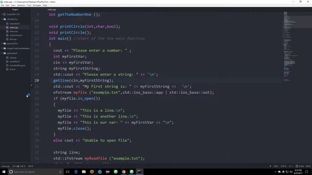 C++ how to use getline смотреть онлайн