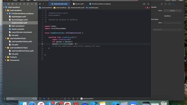 How to create a custom framework in ios смотреть онлайн