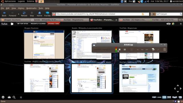 Fox-Tab en Ubuntu Linux.mpeg смотреть онлайн